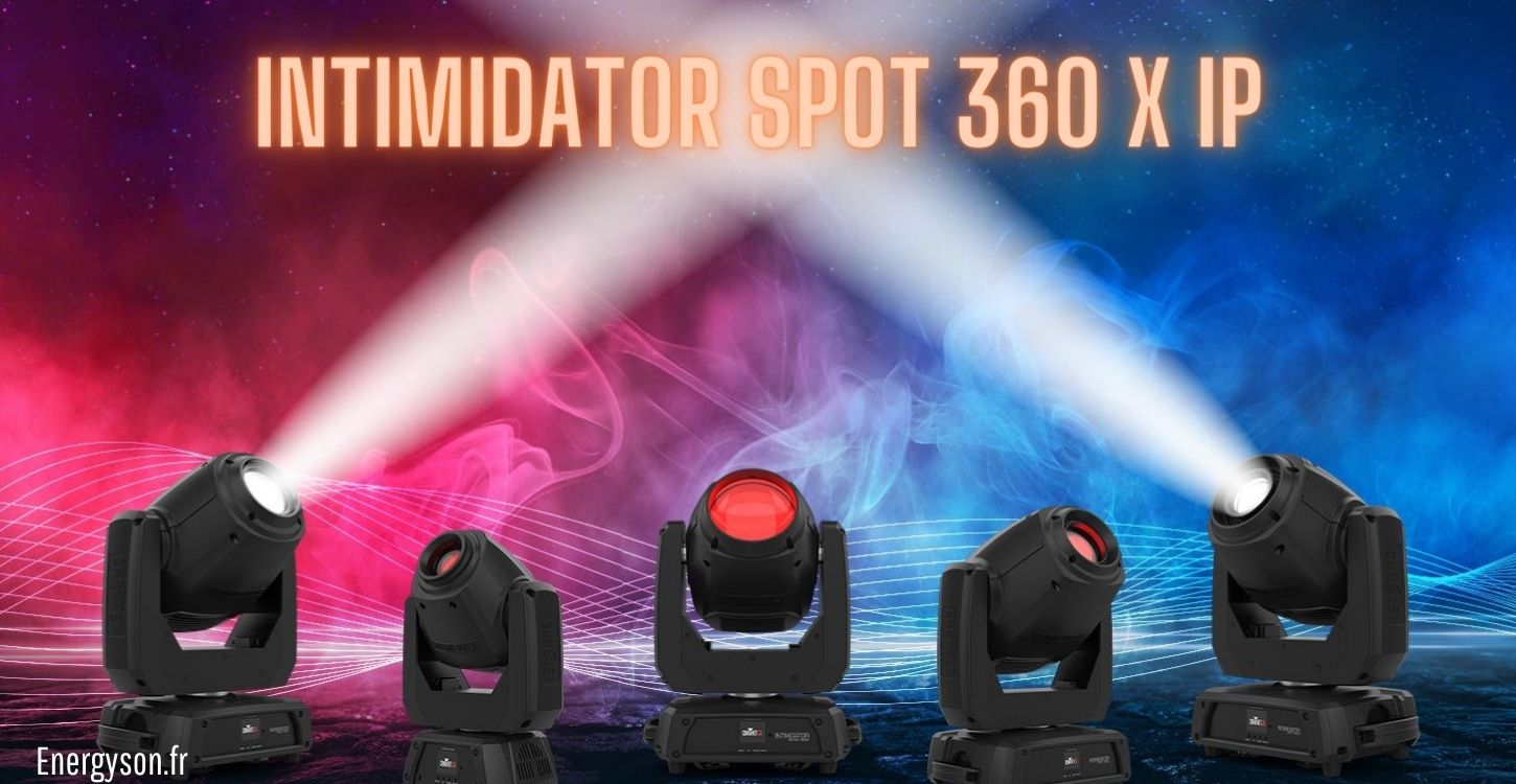Chauvet DJ Intimidator Spot 360 X IP, la lyre spot pour extérieur